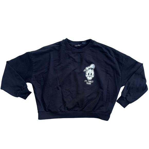 LCW Casual x Disney Donald Duck “It’s finally Friday” sweatshirt L - Picture 2 of 10
